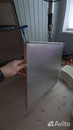 Поддон под раковину алюминиевый