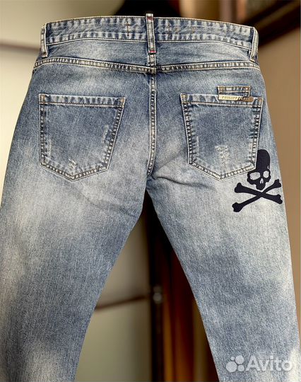 Джинсы мужские philipp plein оригинал 32