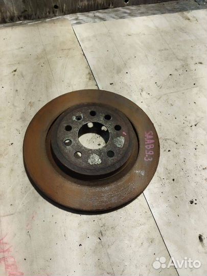 Диски тормозные (комплект) зад. Saab 9-3 2 YS3F