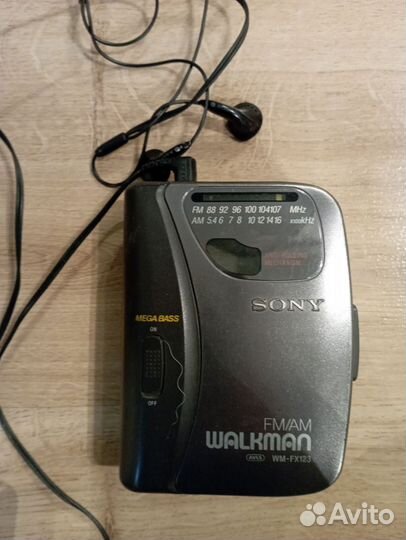 Кассетный плеер sony walkman