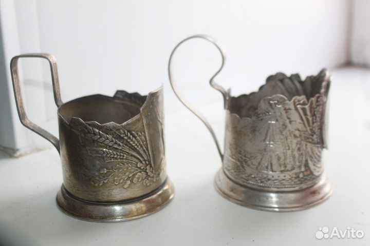 Подстаканники мнц. СССР