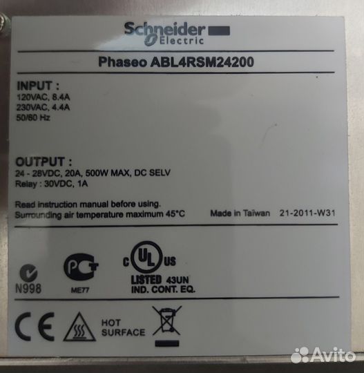 ABL4RSM24200 преобразовательac-AC Блок питания