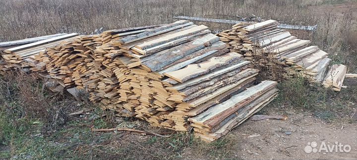 Доска заборная необрезная