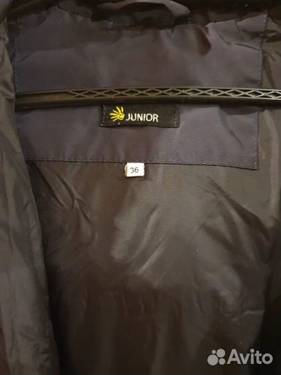 Пуховик зимний детский для мальчика в отличном сос