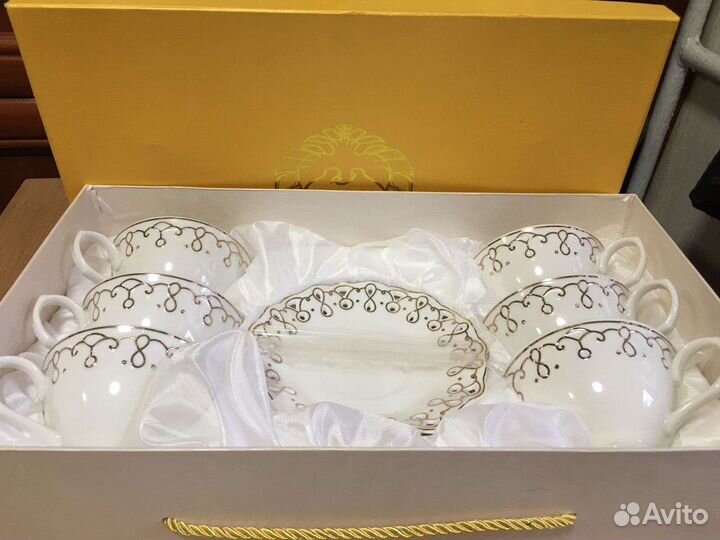 Сервиз чайный/кофейный новый