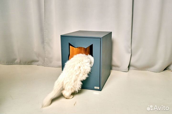 Домик-тумба под Кошачий лоток
