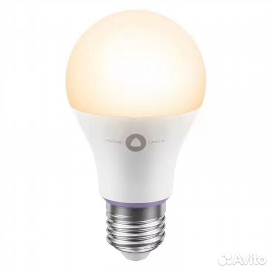 Умная лампочка Яндекс E27, работает с Алисой