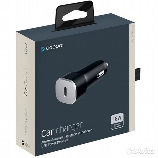 Автомобильное зарядное устройство Deppa #237003