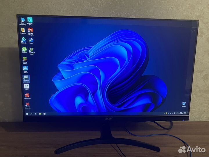 Монитор Acer K273Ebmix 27 дюймов, IPS, 100 Hz