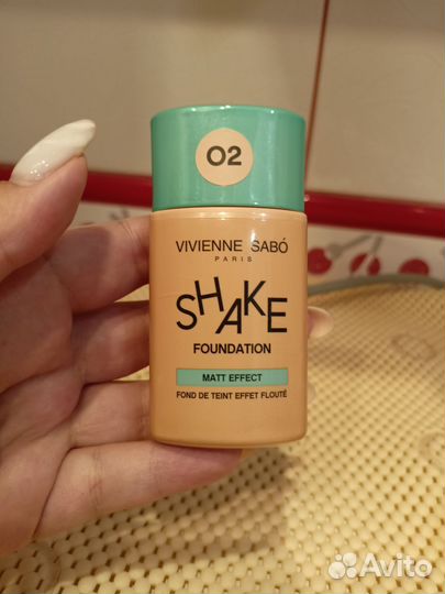 Крем тональный vivienne sabo shake тон 02