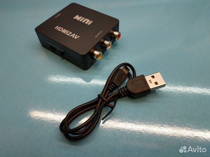 Переходник hdmi2AV hdmi to AV