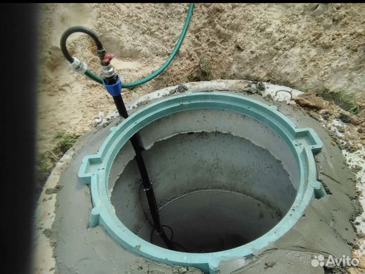 Септик из бетонных колец. Канализация под ключ