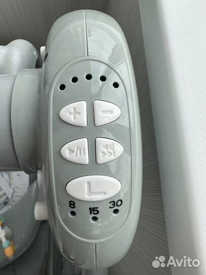 Детские электрокачели babyton 2 в 1