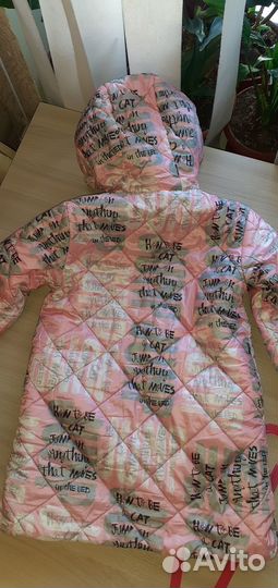 Пальто для девочки Button Blue