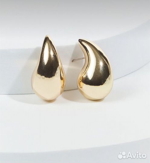 Серьги капли