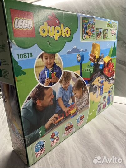 Lego duplo поезд оригинал