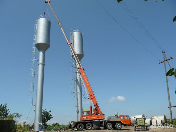 Емкость стальная для воды ргс-25 м3 и на заказ 7д