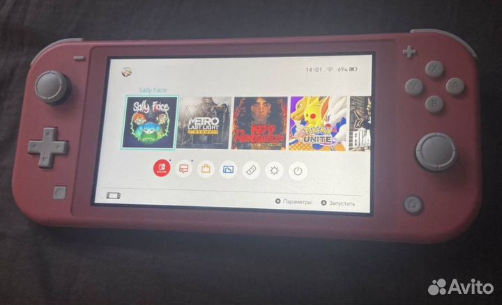 Nintendo switch lite с играми