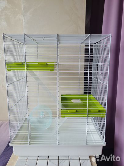 Клетка для грызунов ferplast, колесо