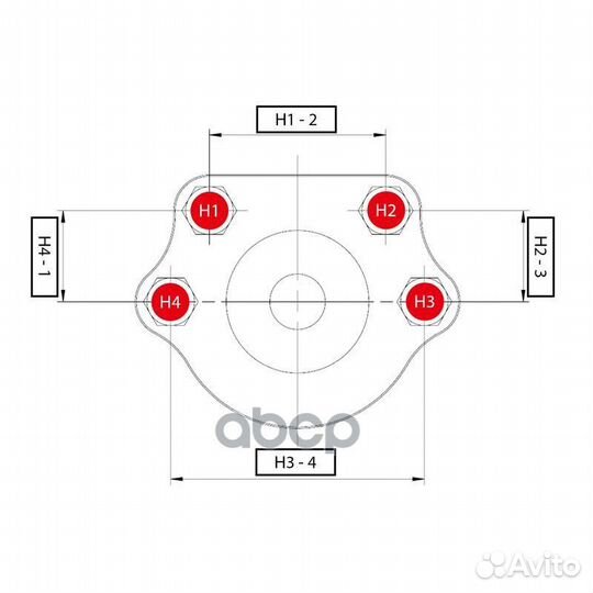Шаровая опора (верх.)ssangyong Kyron 2005,Kora