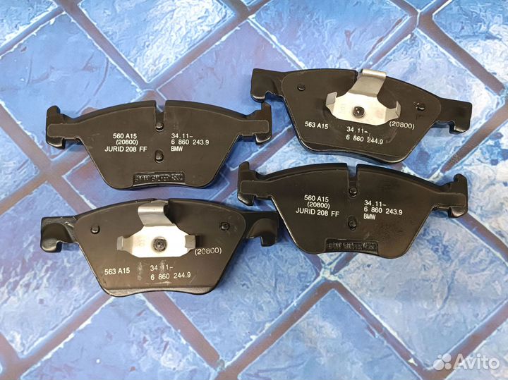 Тормозные колодки передние BMW 5 серия F10 новые