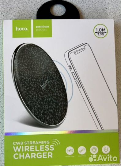 Беспроводное зарядное устройство на iPhone/Android