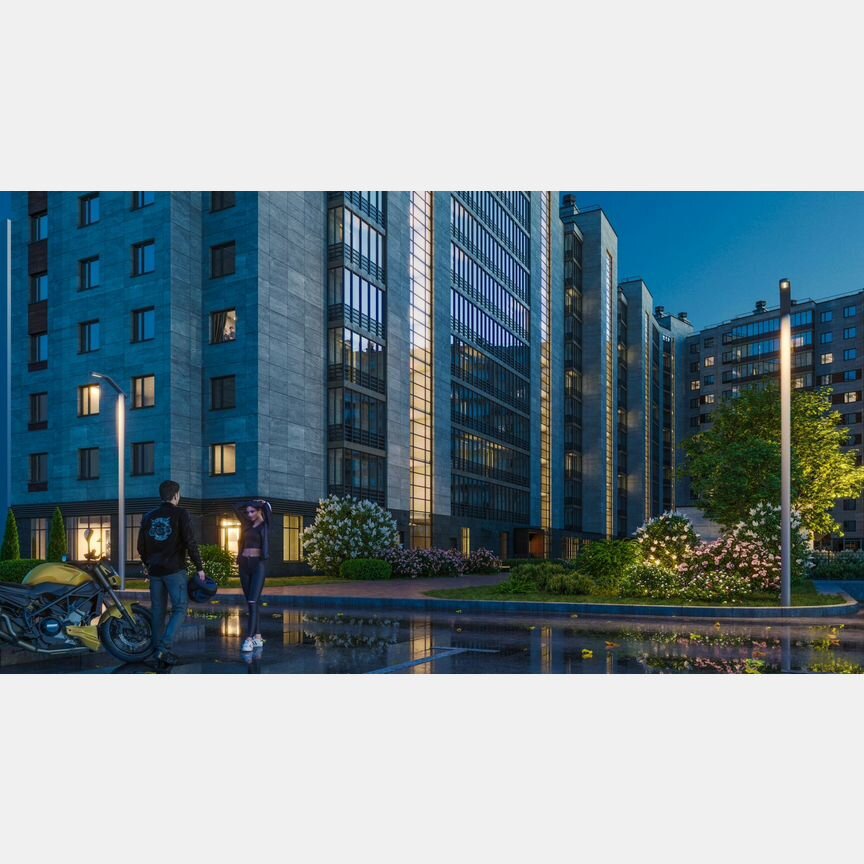 Квартира-студия, 28,2 м², 12/12 эт.
