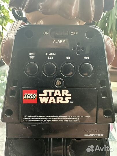 Lego Star Wars часы- будильник