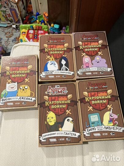 Карточные войны Adventure Time, коробки