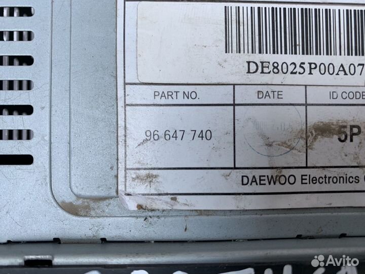 Магнитола шевроле каптива