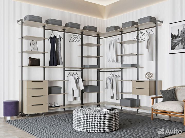 Шкафы купе, створчатые шкафы, гардеробные