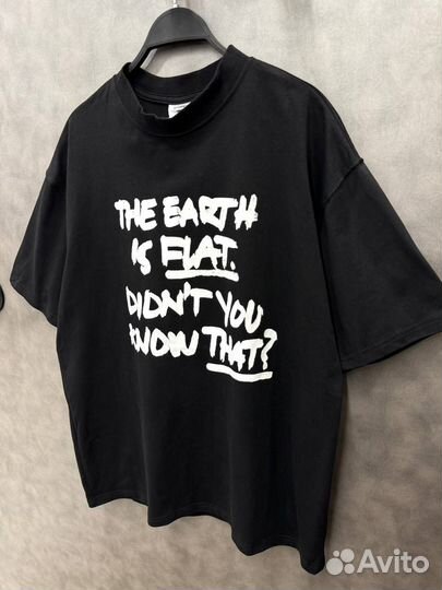 Футболка Vetements moon оверсайз (топ 2025)