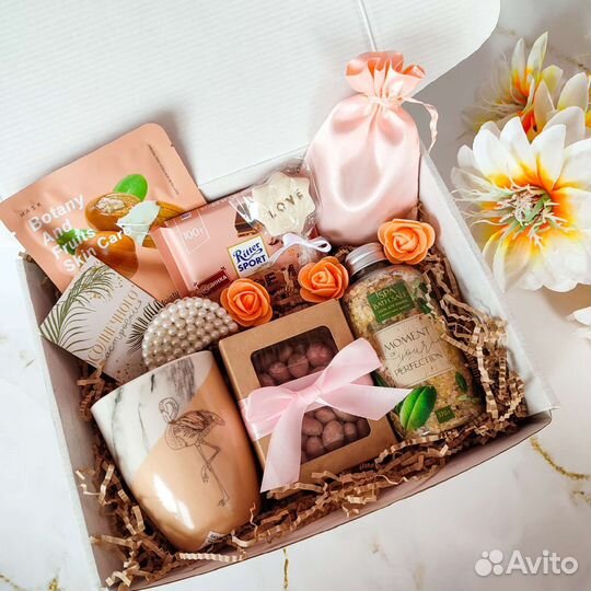 Подарочный набор девушке, подарок женщине, бокс