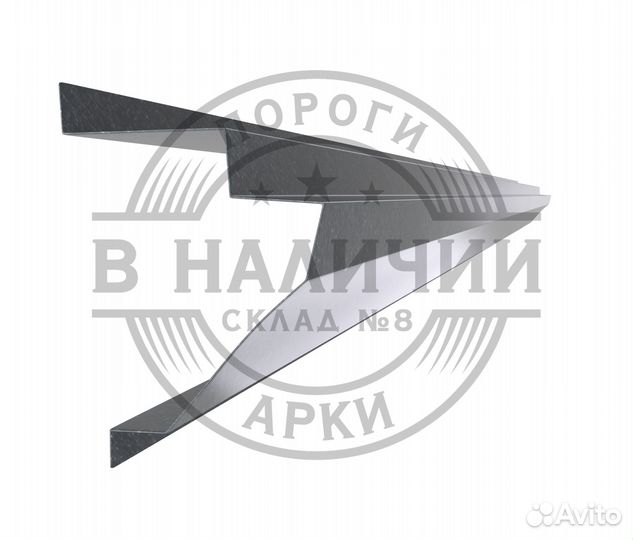 Ремонтный порог правый газ 3110 Волга