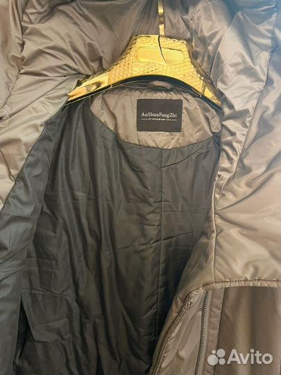 Пуховик зимний женский 52 54 бу