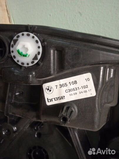 Стеклоподъемник задний правый Bmw 5 G30 B47D20A