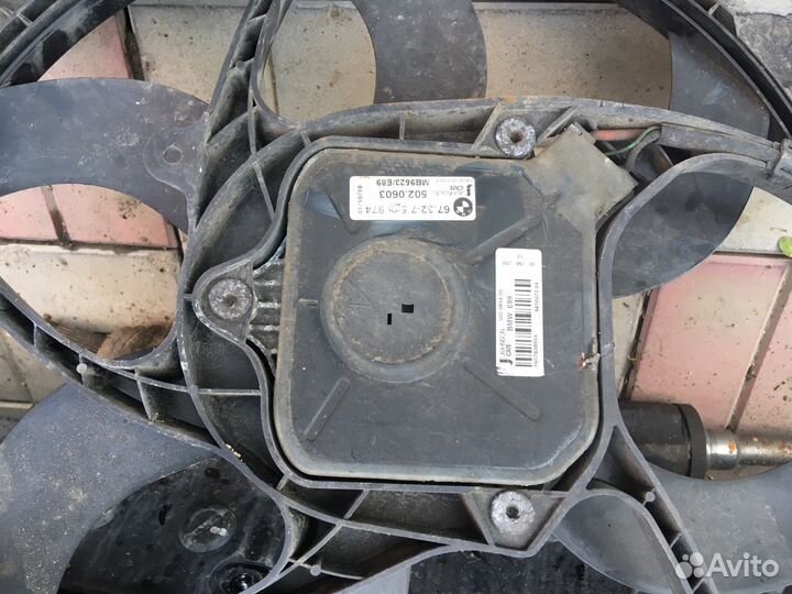 Бмв моторчик вентилятора охлаждения