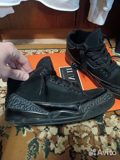 Jordan 3 Black cat оригинал