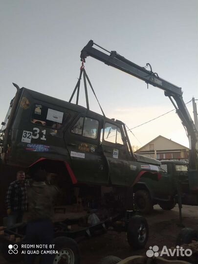 Услуги крана манипулятора вездехода