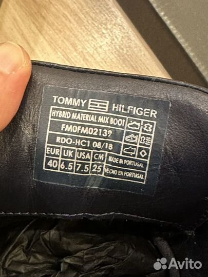 Полуботинки Tommy Hilfiger