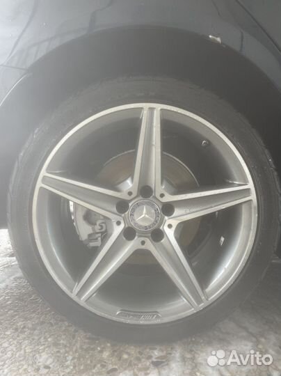 Диски с резиной mercedes r18 amg оригинал