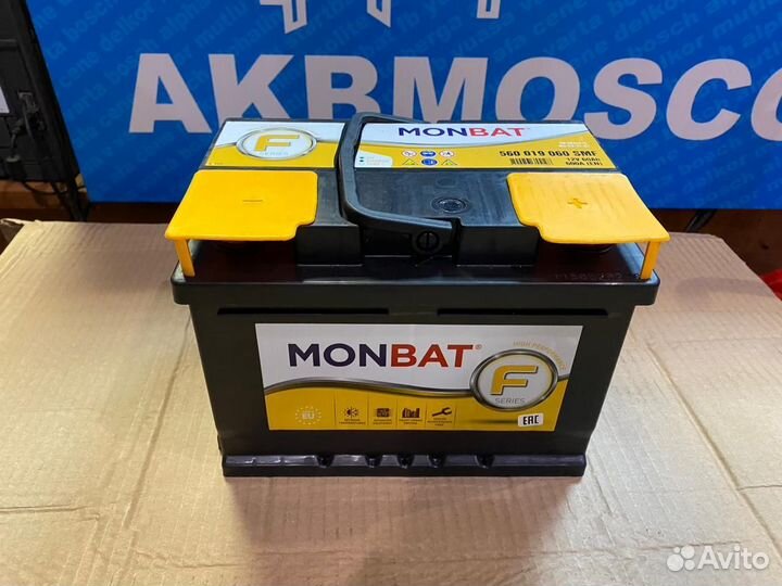 Аккумулятор Monbat 60 ah