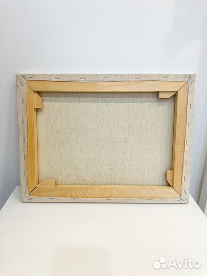 Картина маслом холст сельский пейзаж новая