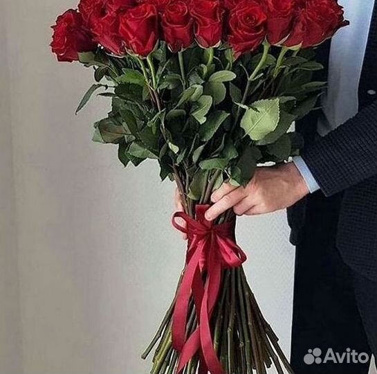 Высокие розы