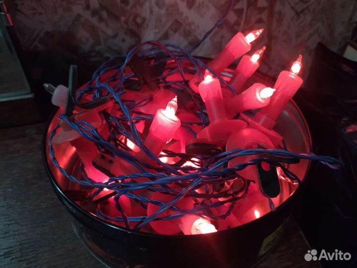 Ретро гирлянда, СССР