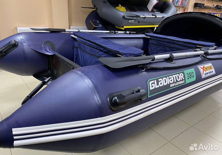 Лодка gladiator E380 AIR С нднд tumen