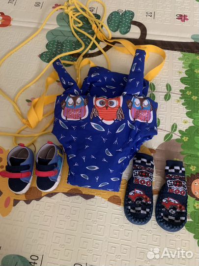 Качели (прыгунки), тапочки