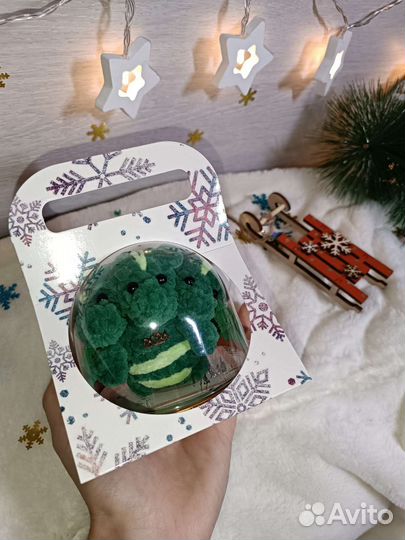 Вязаные игрушки дракон