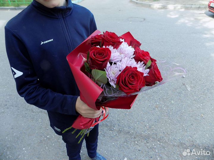 Розы. Букеты Маме