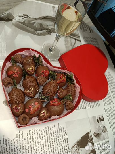 Клубника в бельгийском шоколаде